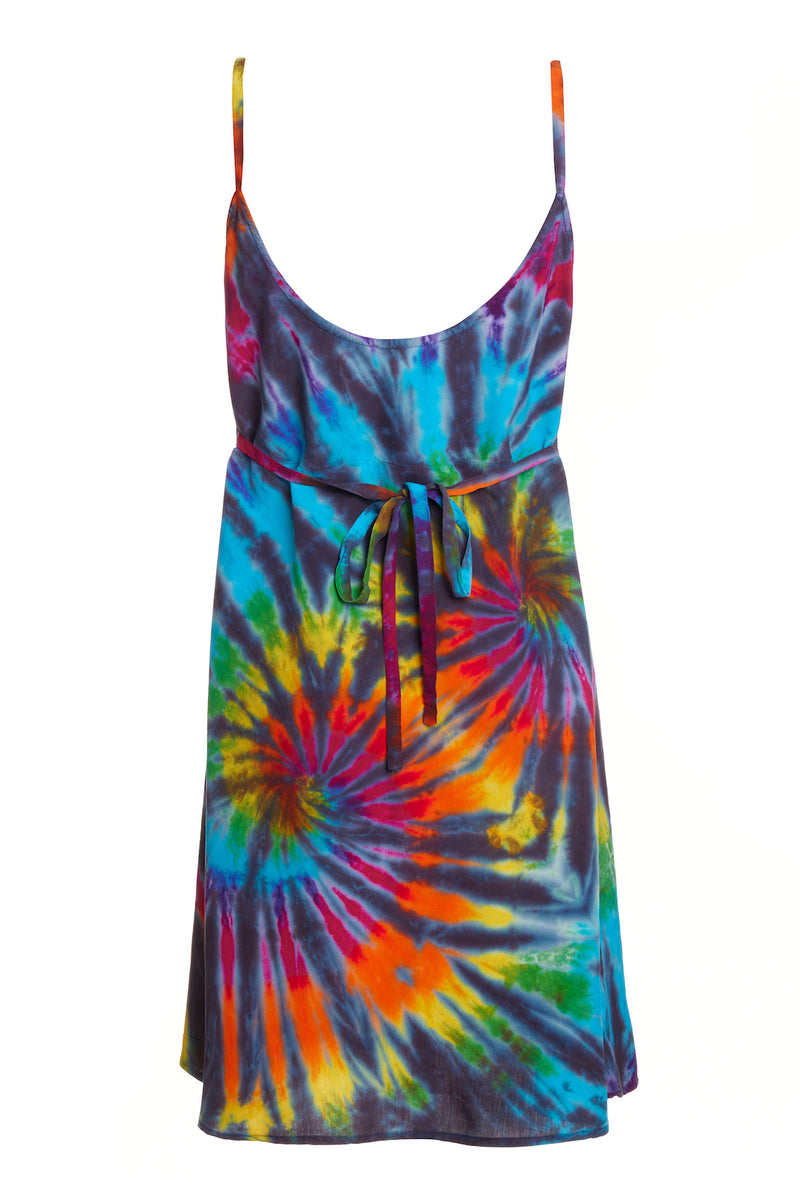 Jumper Dress Rainbow Spiral