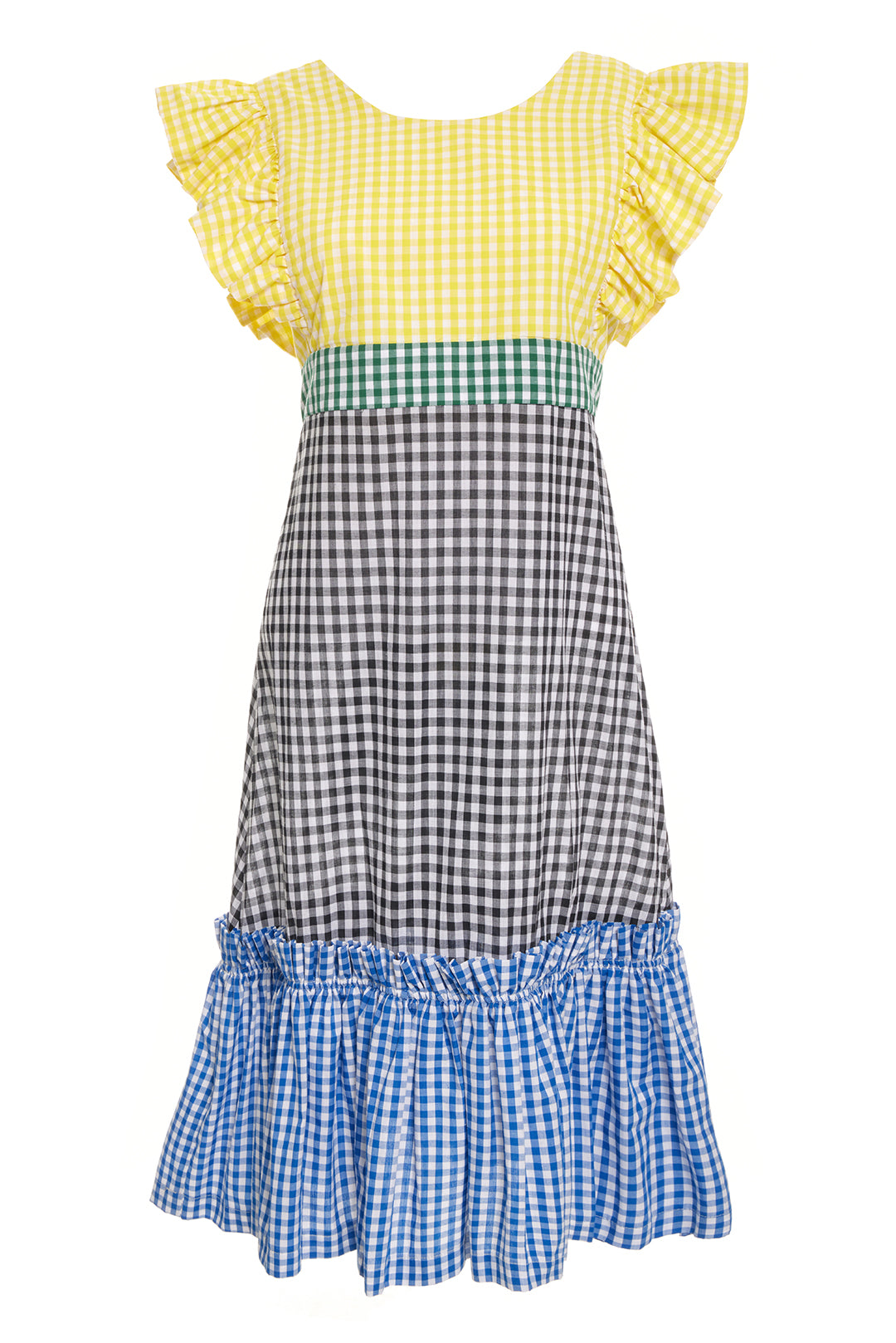 Quinoa Dress Multicolored Gingham