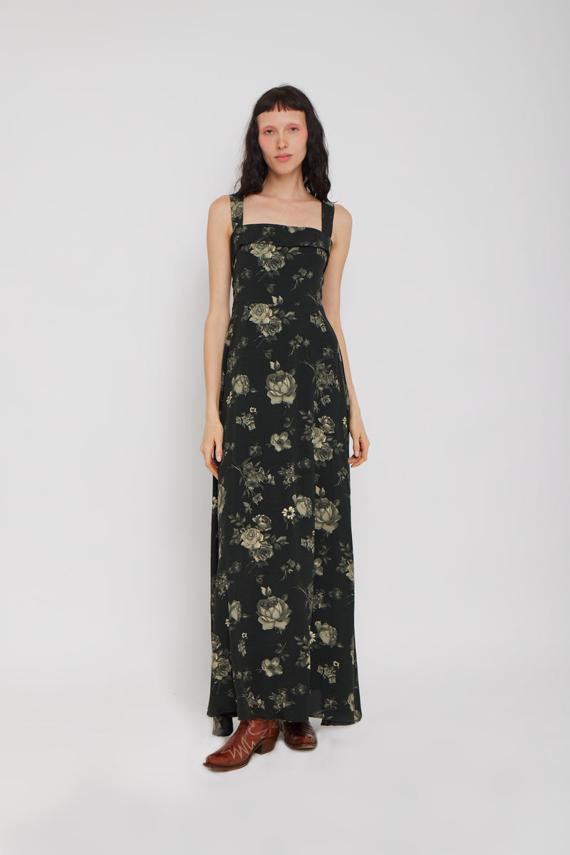 Lorraina Dress Monochrome Rose