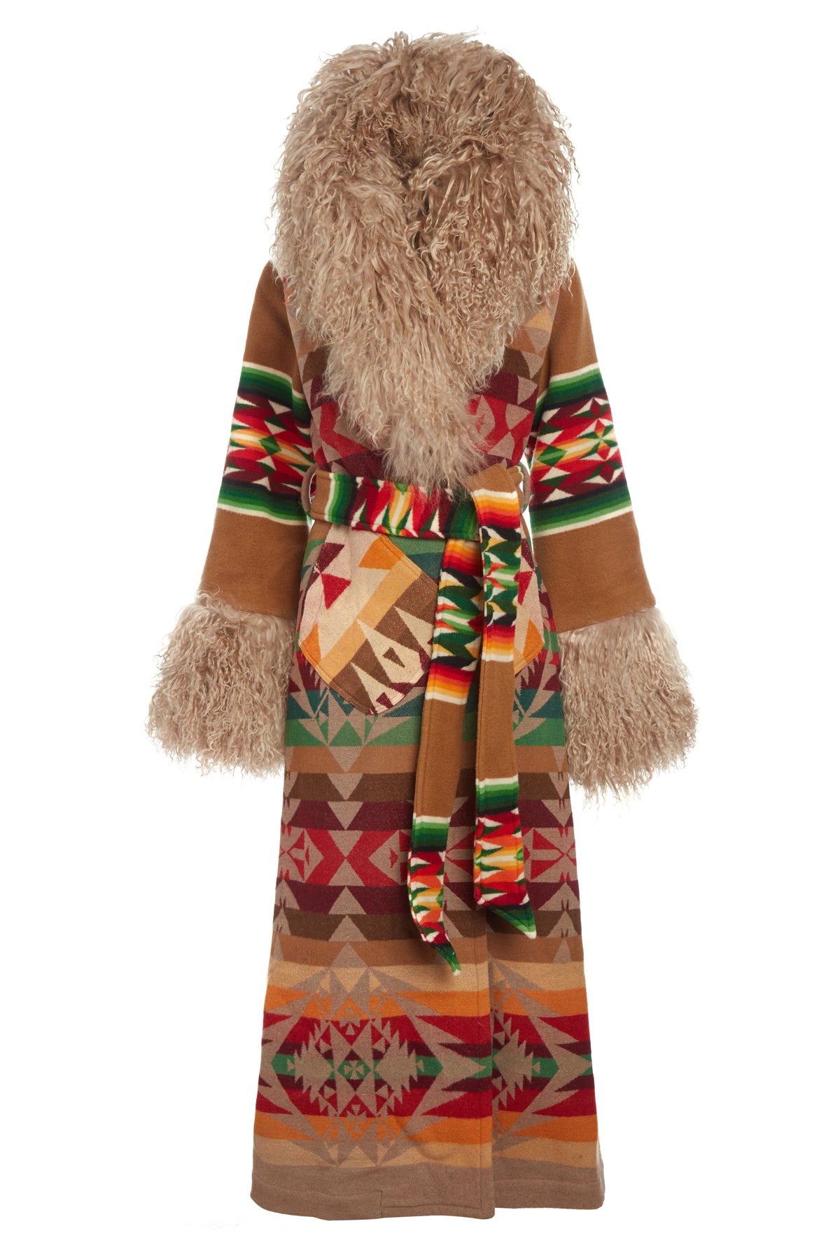 Barry Friedman Shearling Duster