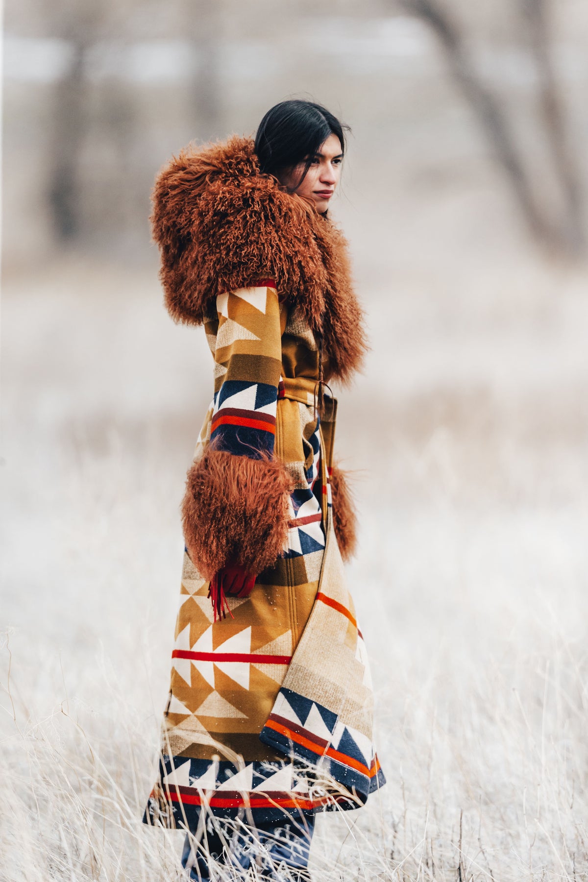 Medicine Bow Shearling Duster