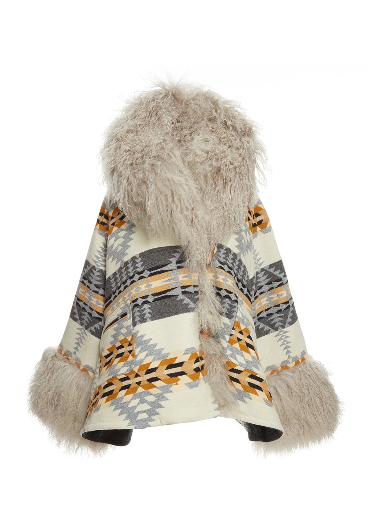 Rancho Arroyo Shearling Cloak