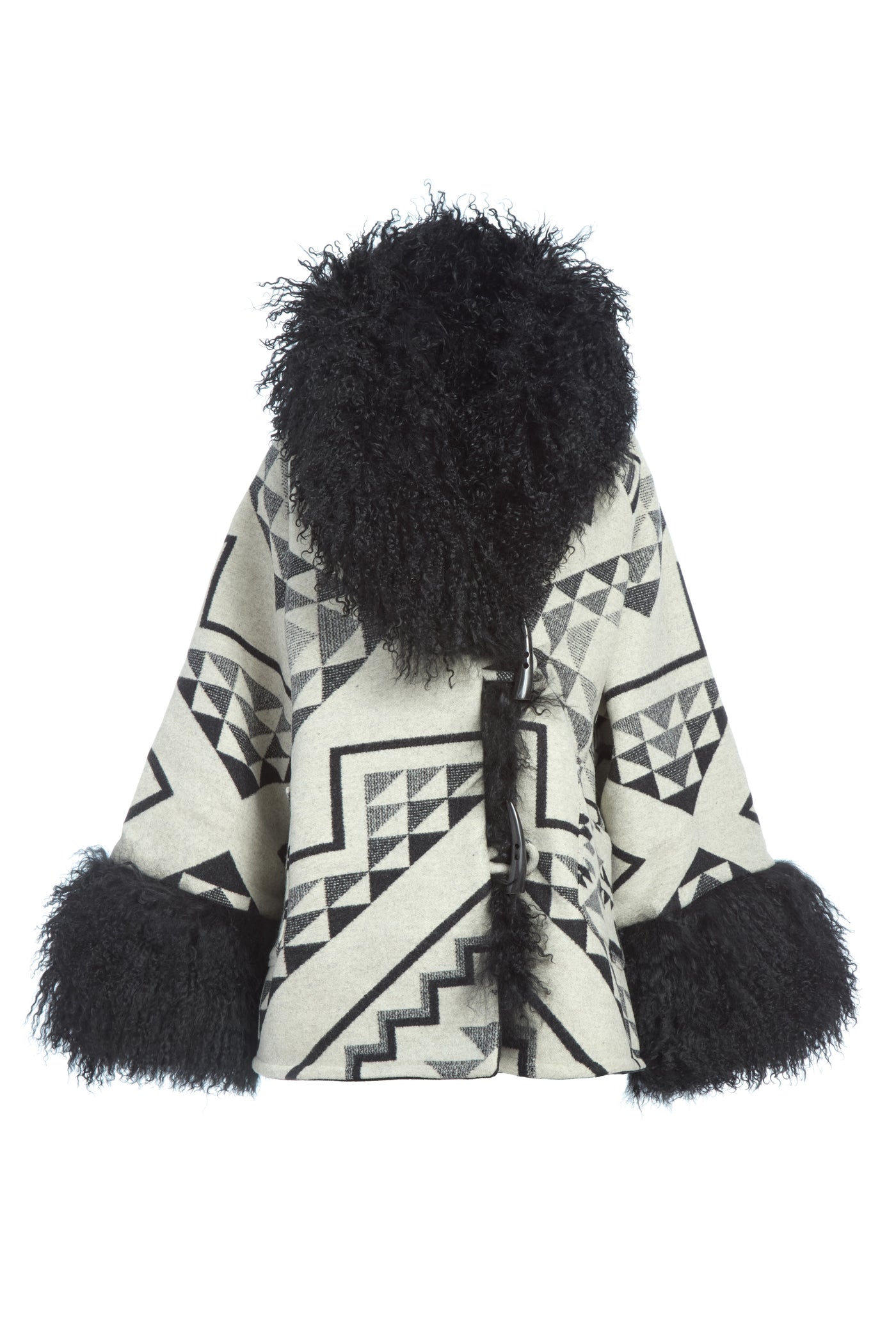 Oxbow Shearling Cloak