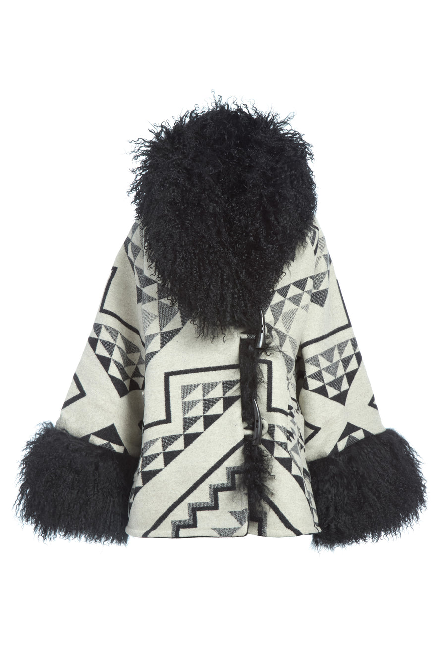 Oxbow Shearling Cloak