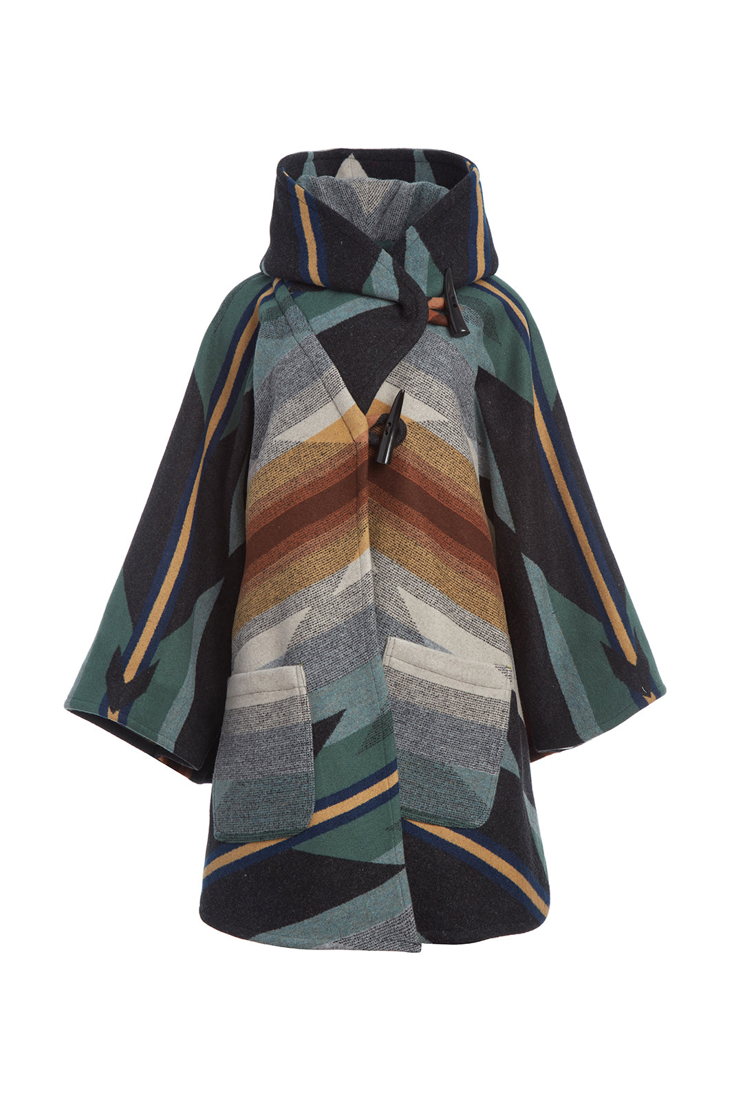 Wyeth Trail Oxford Mid-Length Cloak
