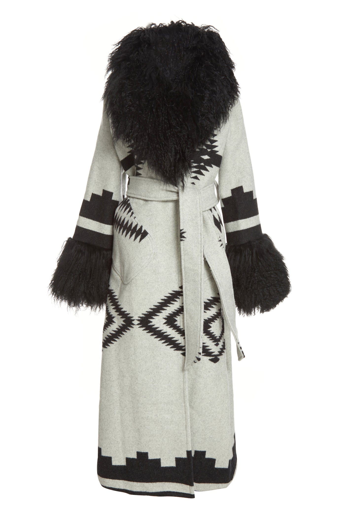 Los Ojos Shearling Duster