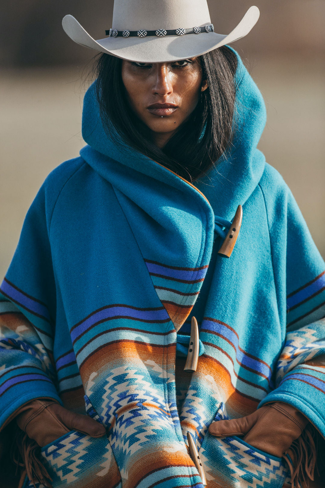 Pagosa Spring Pendleton Trench Cloak Lindsey Thornburg