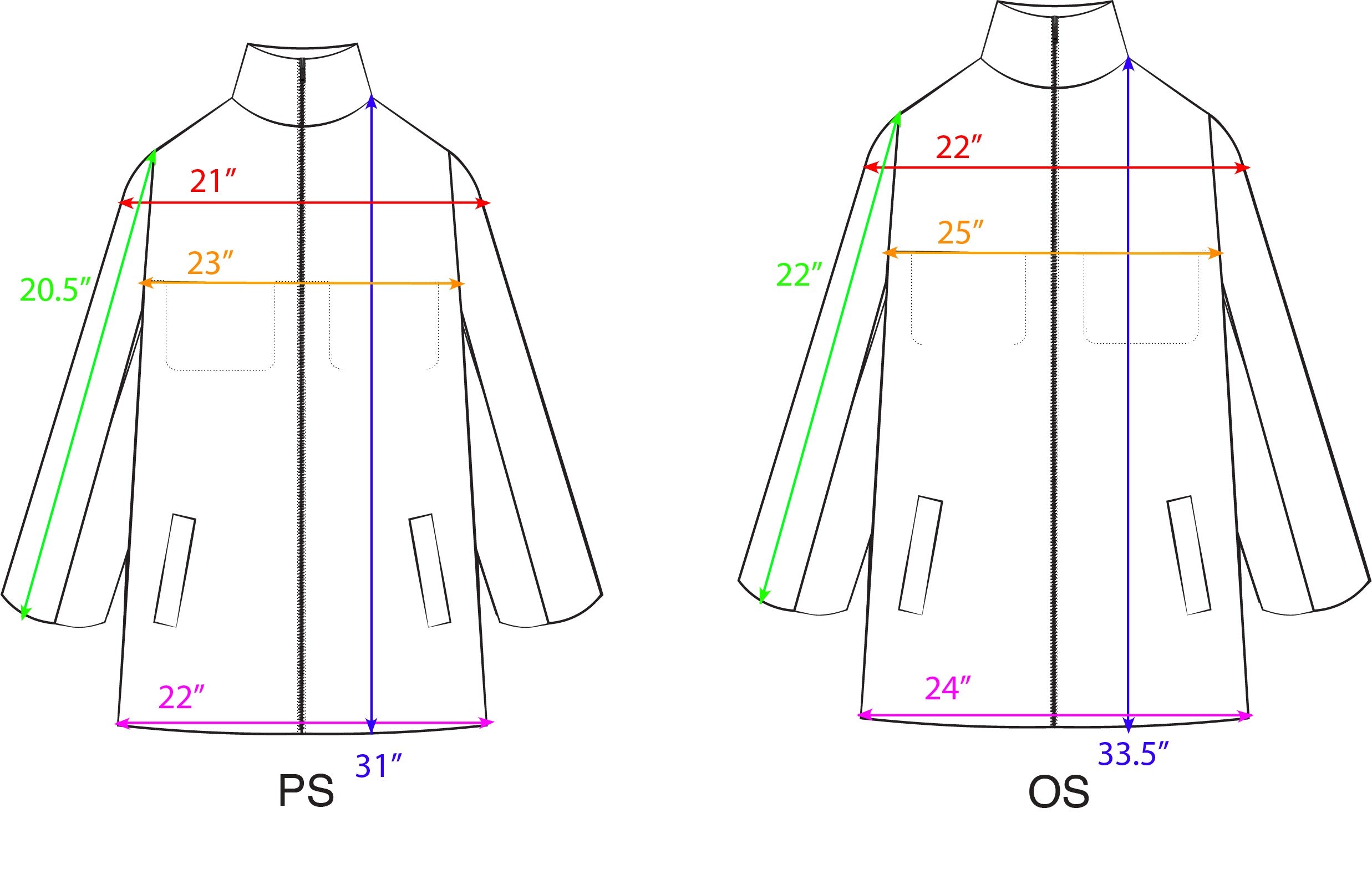 Archer Size Guide